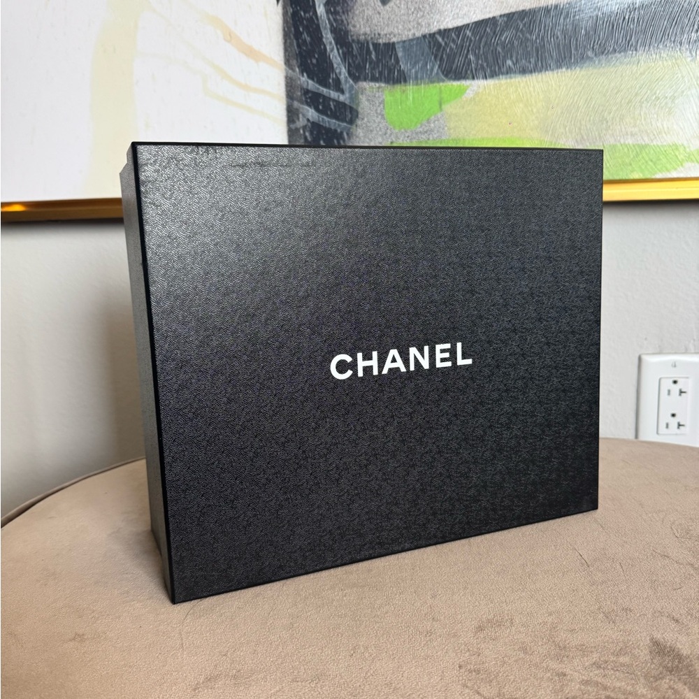 Authentic Chanel Large Box - Empty Storage Box - image 1
